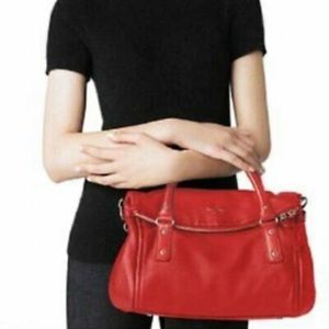 Kate Spade ♠️ Red Cobble Hill Small Leslie